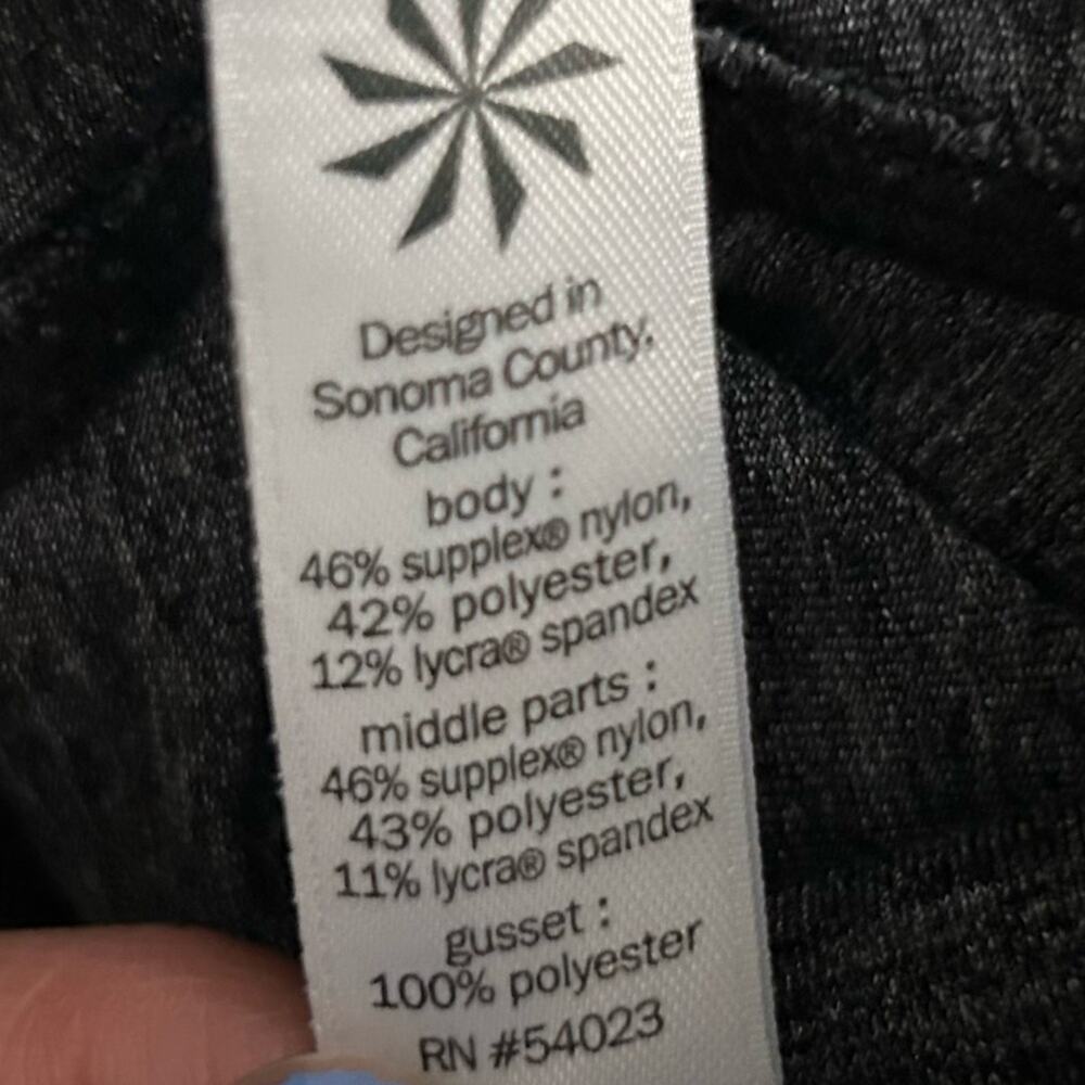 Athleta Excursion Tight Gray Space Dye Athletic W… - image 5